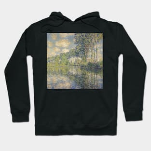 Poplars on the Epte by Claude Monet Hoodie